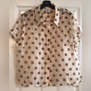 Cabi short sleeve blouse